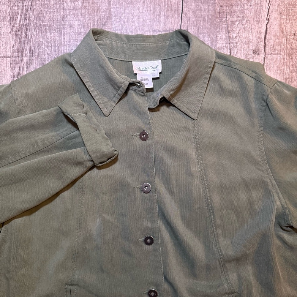 Coldwater Creek Women's Green Jacket